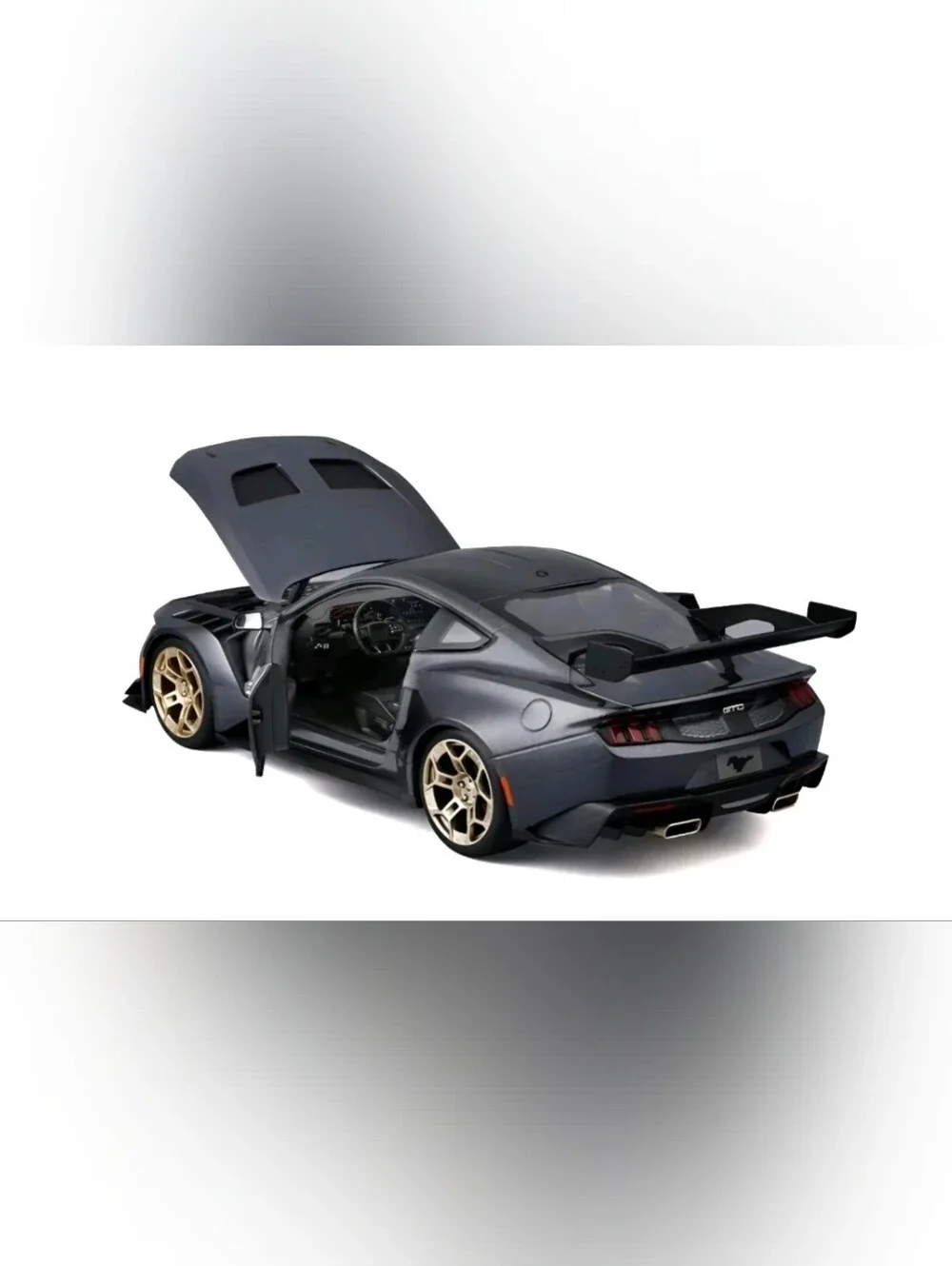 2025 Ford Mustang GTD Metallic Dark Gray Maisto 1:18 Special Edition Diecast NEW